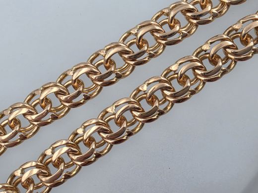 Zelta ķēdīte, 66.42 g, izm. 63 cm