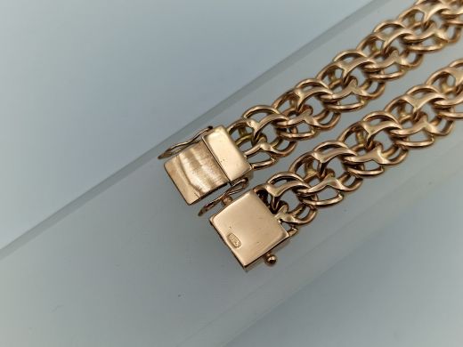 Zelta rokassprādze, 31.93 g, izm. 22