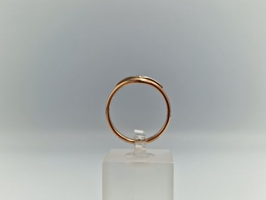 Zelta gredzens ar cirkoniju, 2.02 g, izm. 17.5