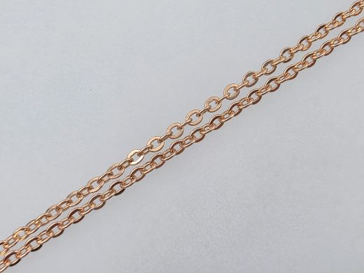 Kuldne ripats koos tsirkooniga, 4.91 g, suurus 50 cm