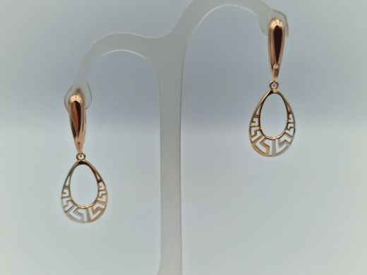 Золотые серьги, 2.26 г