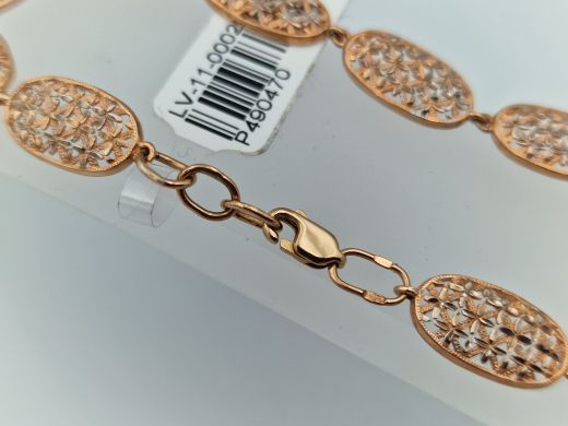 Zelta rokassprādze, 8.37 g, izm. 20