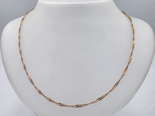 Zelta ķēdīte, 3.63 g, izm. 45 cm