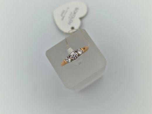 Zelta gredzens, 1.47 g, izm. 18