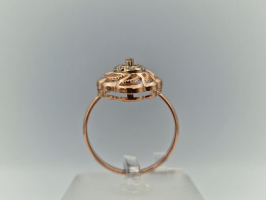 Zelta gredzens ar cirkoniju, 1.57 g, izm. 20.5