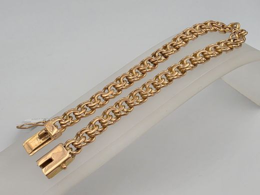 Zelta rokassprādze, 24.27 g, izm. 22 cm