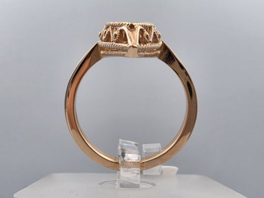 Gold ring, 4.96 g, size 18.5
