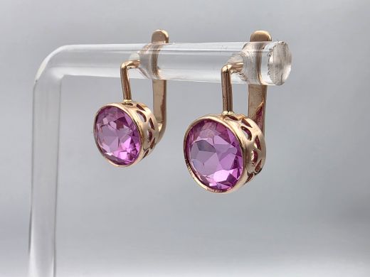 Золотые серьги, 3.68 г
