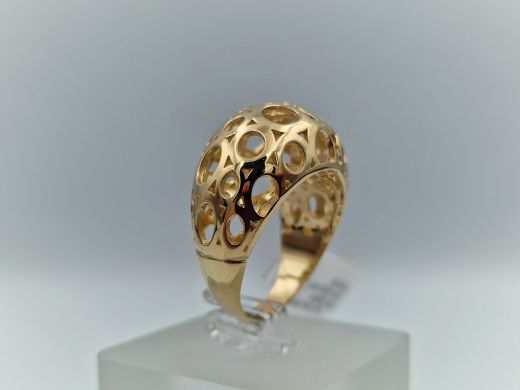 Zelta gredzens, 8.46 g, izm. 18