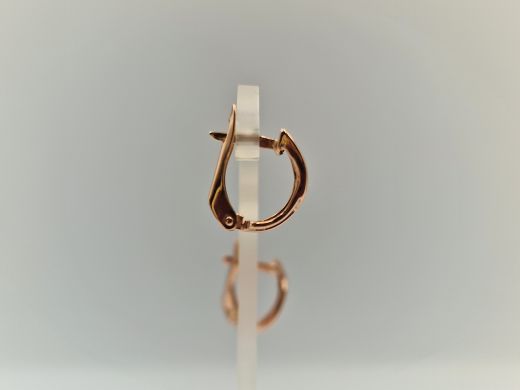 Zelta auskari ar cirkoniju, 1.95 g