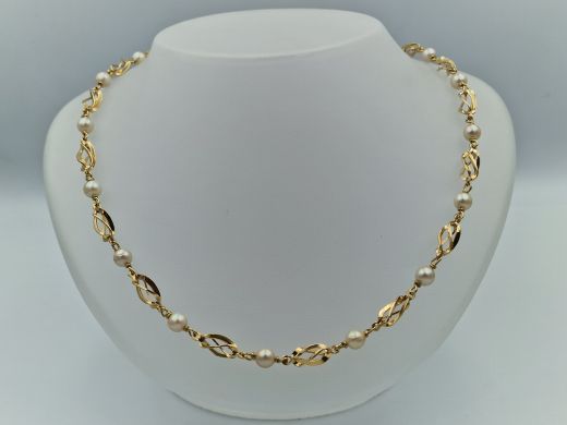 Золотое ожерелье, 19.5 г, разм. 55