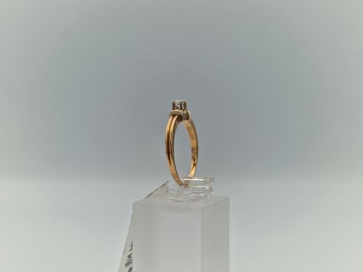 Zelta gredzens ar cirkoniju, 2.51 g