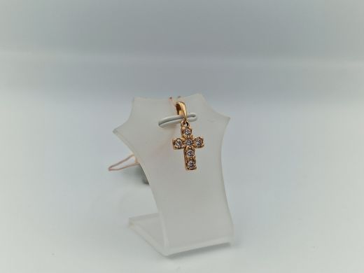 Zelta kulons ar cirkoniju, 1.18 g