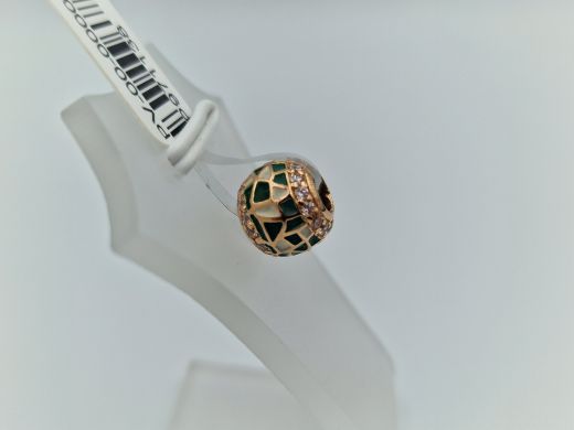 Золотой кулон с цирконом, 1.16 г