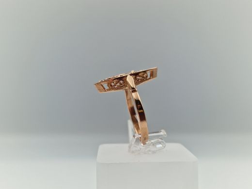 Zelta gredzens, 3.59 g, izm. 18