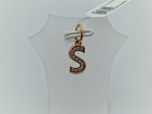 Zelta kulons ar cirkoniju, 0.67 g