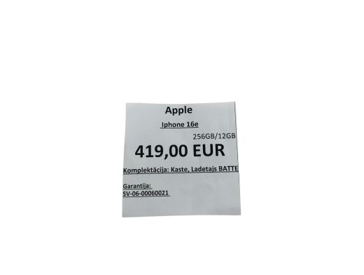 Apple iPhone 16E 128 gb