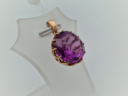 Zelta kulons ar koraļļi, 4.19 g