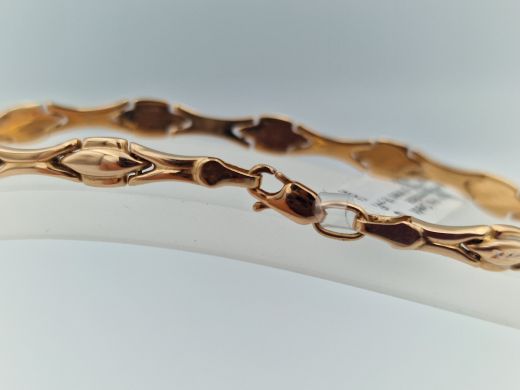 Zelta rokassprādze, 4.65 g, izm. 18