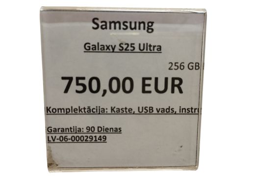 Samsung Galaxy S25 Ultra 256 gb