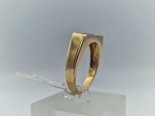 Zelta gredzens ar cirkoniju, 4.93 g, izm. 20