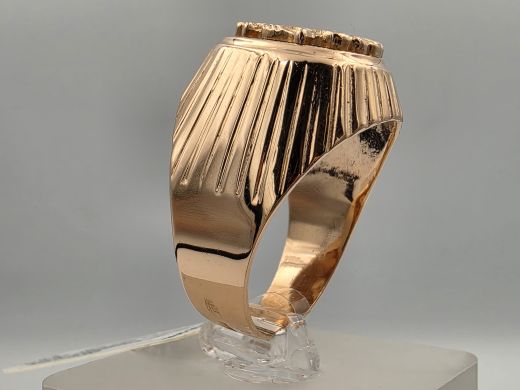 Gold ring, 10.40 g, size 21