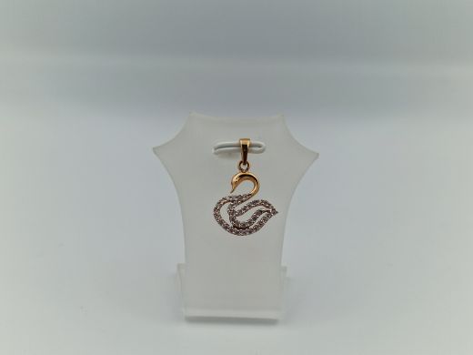 Zelta kulons ar cirkoniju, 1.16 g