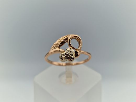 Золотое кольцо, 2.52 г, разм. 18.5