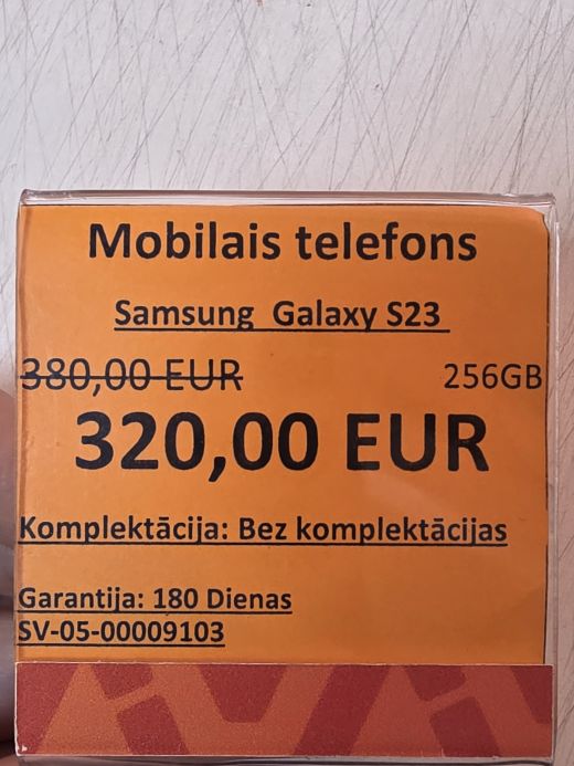 Samsung S23 256 gb