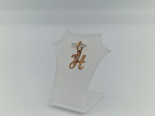 Zelta kulons ar cirkoniju, 0.63 g