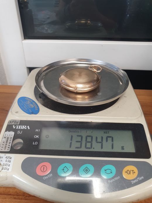 Kuldne kell, 138.47 g