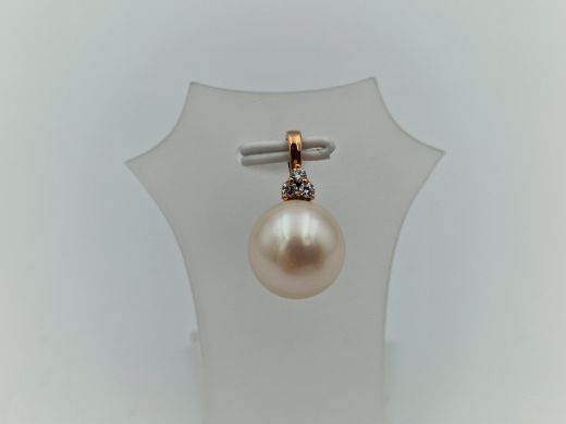 Золотой кулон с цирконом, 2.38 г