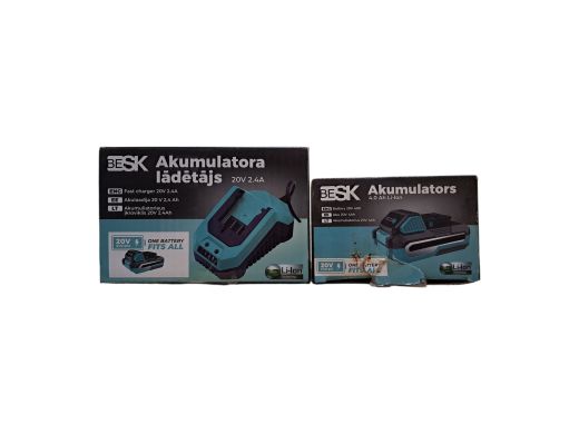 Besk 20V 2.4A 4.0Ah Li-On