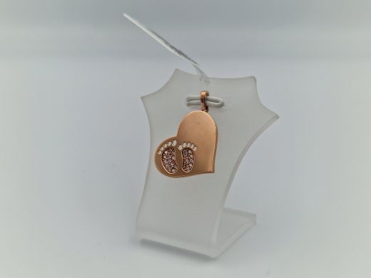 Zelta kulons ar cirkoniju, 1.64 g