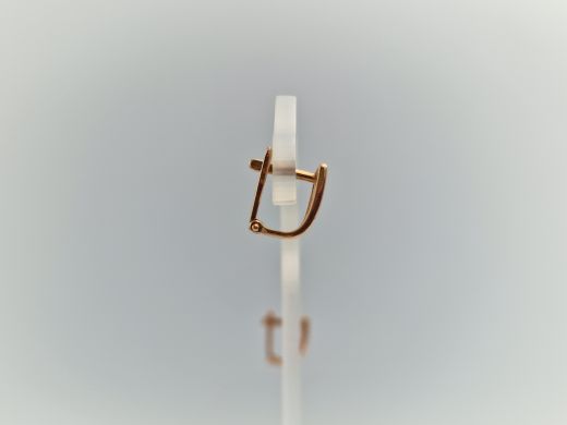 Zelta auskari ar cirkoniju, 1.88 g