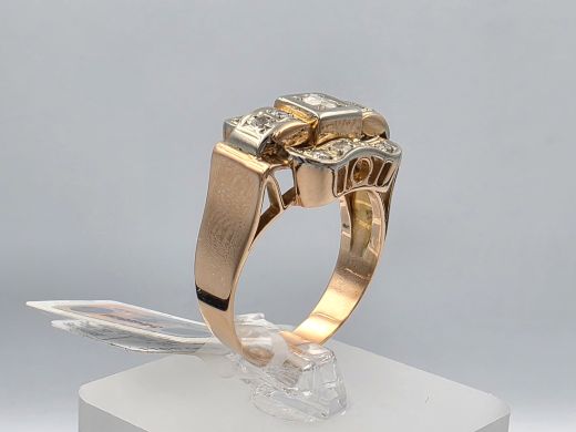 Gold ring, 6.19 g, size 18.5
