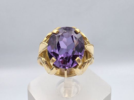 Zelta gredzens, 5.06 g, izm. 16.5