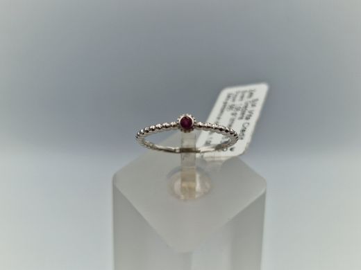 Zelta gredzens ar cirkoniju, 1.08 g, izm. 16.5