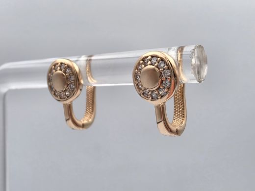 Золотые серьги, 1.65 г