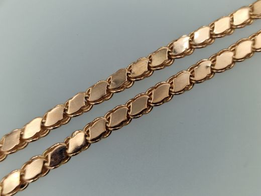 Gold chain, 25.87 g, size 55