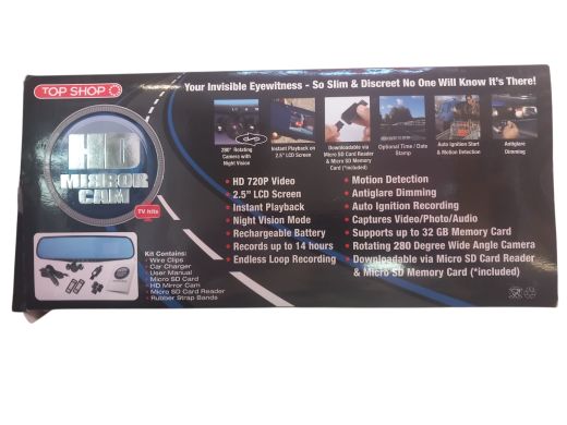 HD MIRROR CAM Pl-Bl-01