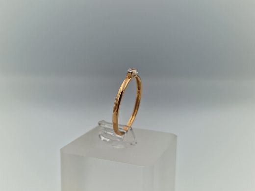 Zelta gredzens, 1.02 g, izm. 18
