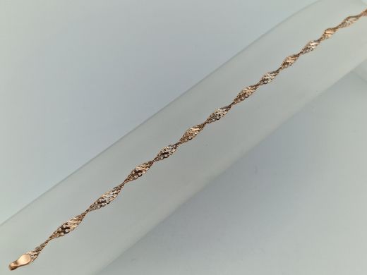 Zelta rokassprādze, 1.92 g, izm. 17.5