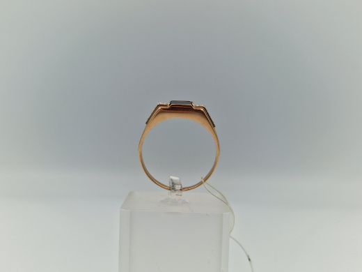 Zelta gredzens ar cirkoniju, 4.49 g, izm. 22.5