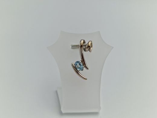 Zelta kulons ar topāzu, 1.89 g