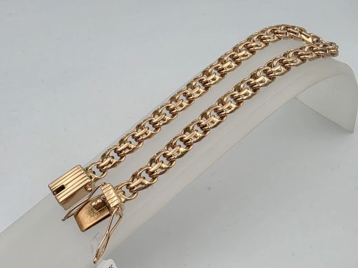 Zelta rokassprādze, 33.95 g, izm. 25 cm