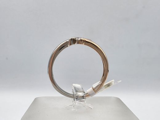 Zelta gredzens ar briljantiem, 2.64 g, izm. 16.5