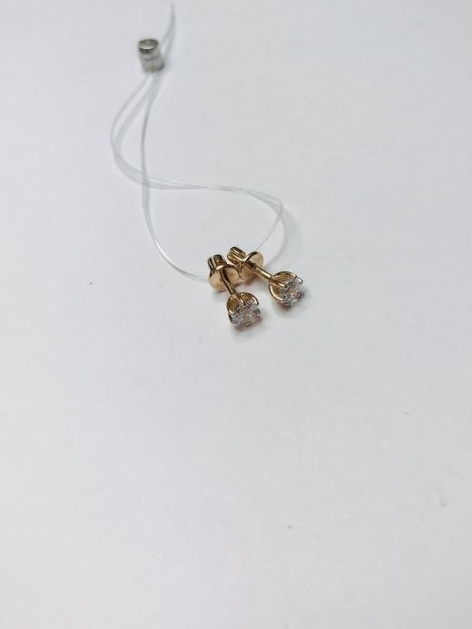 Zelta auskari, 1.63 g