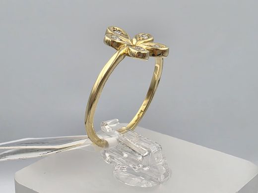 Gold ring, 1.79 g, size 16.5