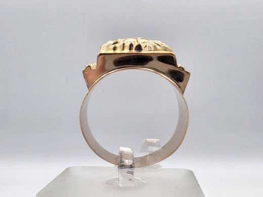 Золотое кольцо, 9.21 г, разм. 21.5